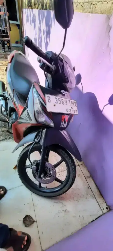 Supra 125 helm in injeksi tarikan enteng