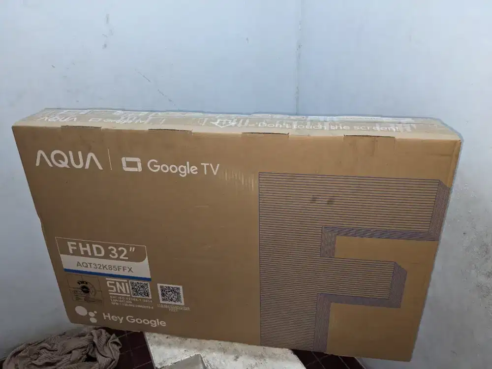 tv aqua baru 32 segel