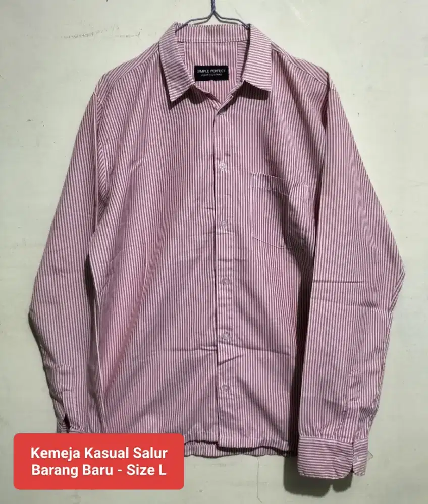 Jual Kemeja Casual Barang Baru