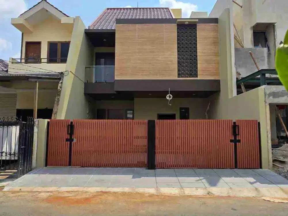 rumah baru design modern minimalis di Cempaka Putih Jakpus