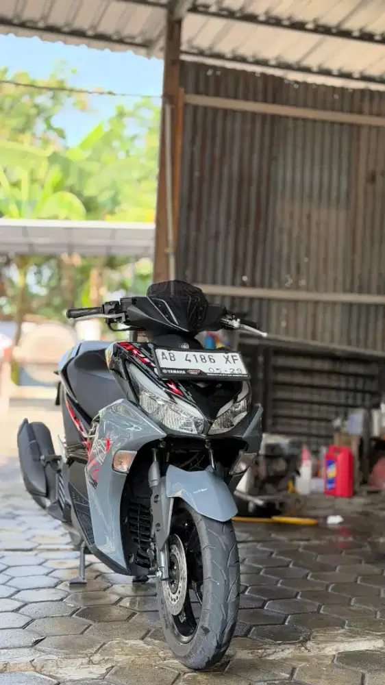 Km baru 5700.!! Yamah Aerox 2024