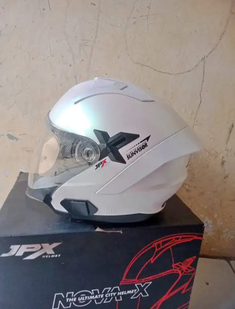 Jual helm JPX kondisi mulus terawat dan bersih rapih