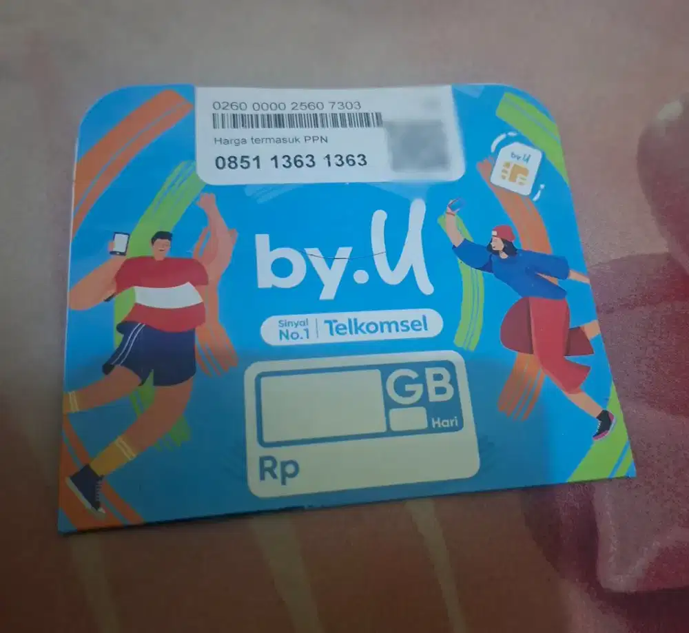 Nocan TELKOMSEL BY U 1363 1363