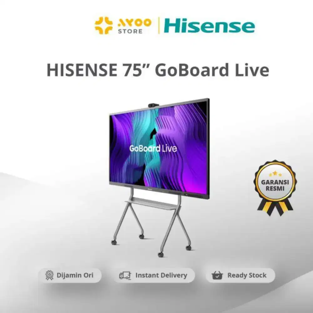 TvSmart  GoBoard Live75 Hisense (Model TKDN / Pro / 75MR6DE / 75WM6FE)