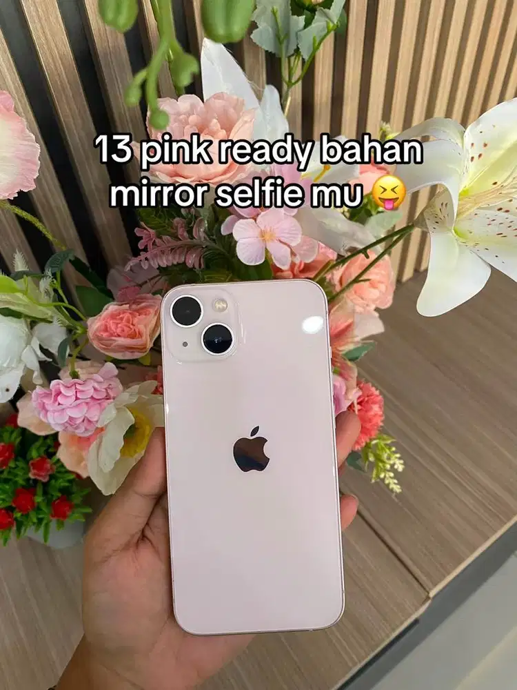 Iphone 13 pink ex resmi