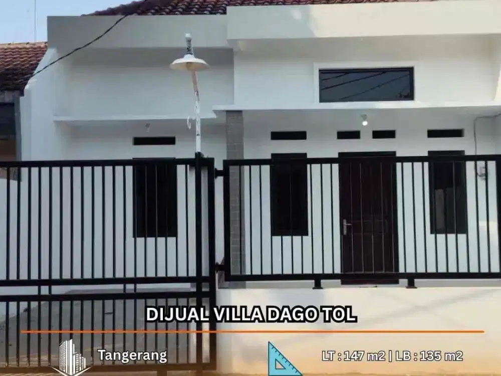 DIJUAL Villa Dago Tol