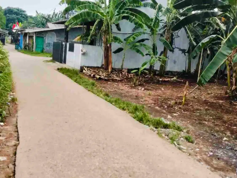 dijual cepat tanah kosong strategis di gunung Sindur