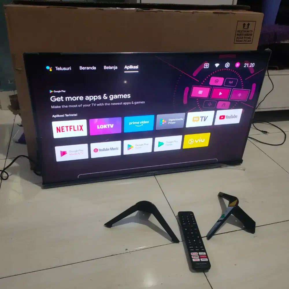Android Smart TV Polytron 32 Inc Sdh Digital juga