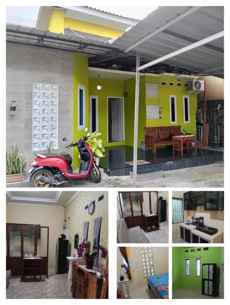 Disewakan rumah  cluster,1 pintu di tengah kota