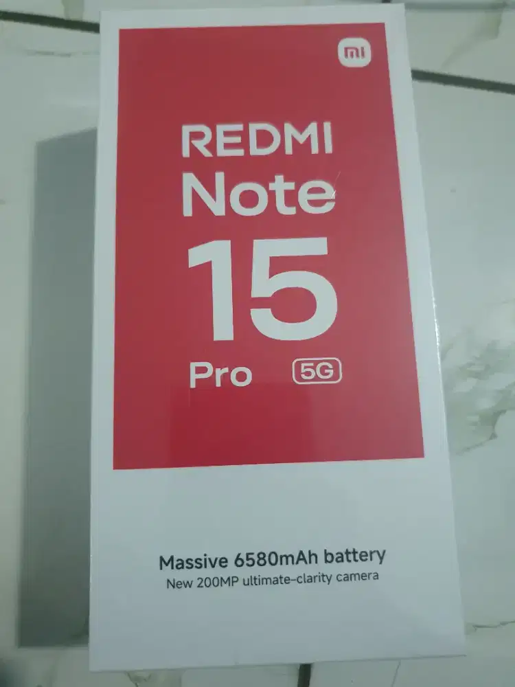Xiaomì note 15pro 12/512