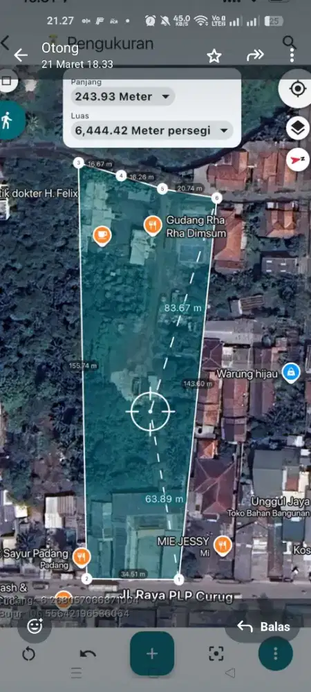 Jual cepat Tanah SHM