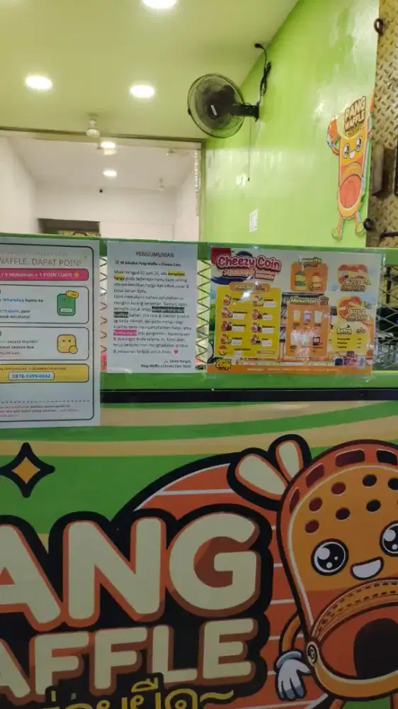 Dicari Tenaga Operasional Booth jajanan Waffle di Jl.Semangka (Koja)