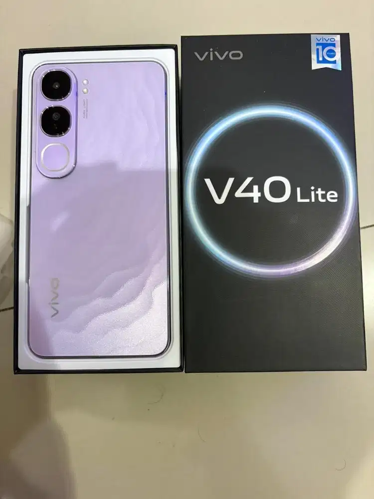 Vivo V40 Lite Ungu Violet Like New