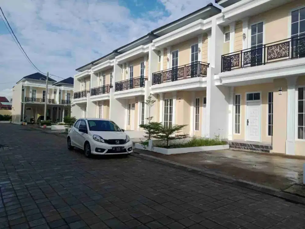 Rumah mewah 2 lantai murah siap huni sistem cluster dkt UNISMUH UNM Makassar
