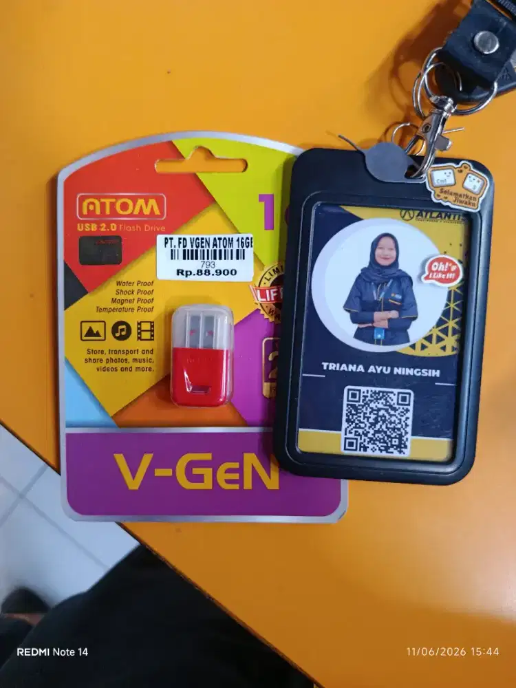 PT FD VGEN ATOM 16GB| ATLANTIS DAHSYAT
