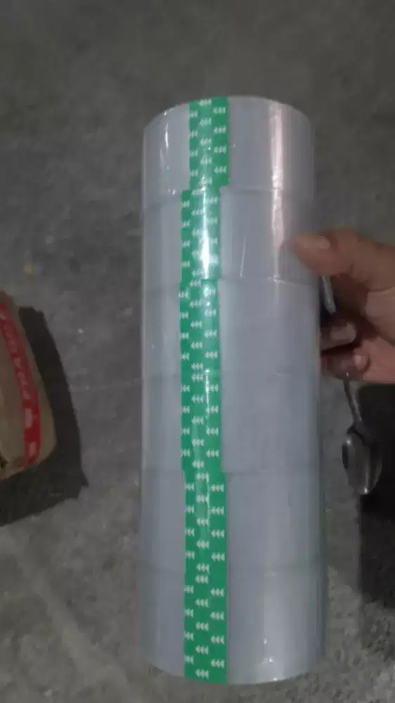 Jual lakban  1 rool isi 6 msh baru