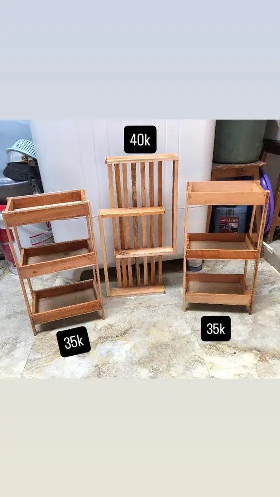 Rak bawang / barang2 dapur , pajangan