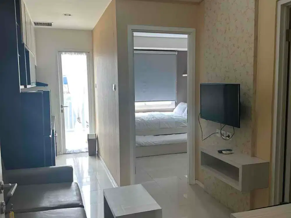 DISEWAKAN 1 BR lantai 03 Pool View Full Furnish MURAH Siap Huni Apartmen Parahyangan Residence Bandung