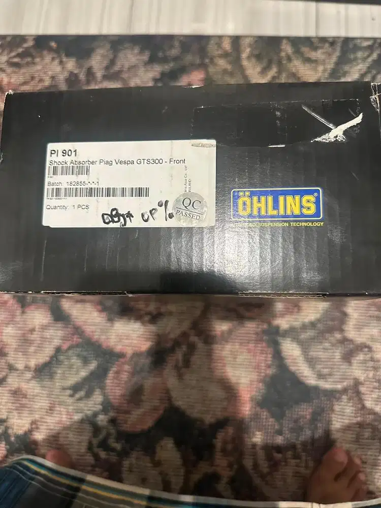 Shock Ohlins Vespa GTS