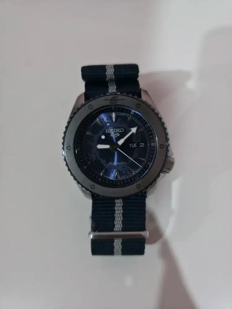 Seiko 5 Sports SRPF69K1 Sasuke Uchiha Model