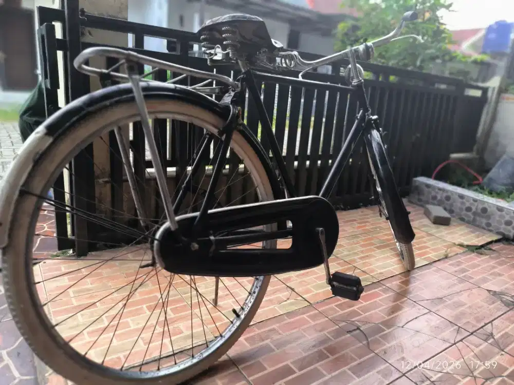 Sepeda onthel humber double fork