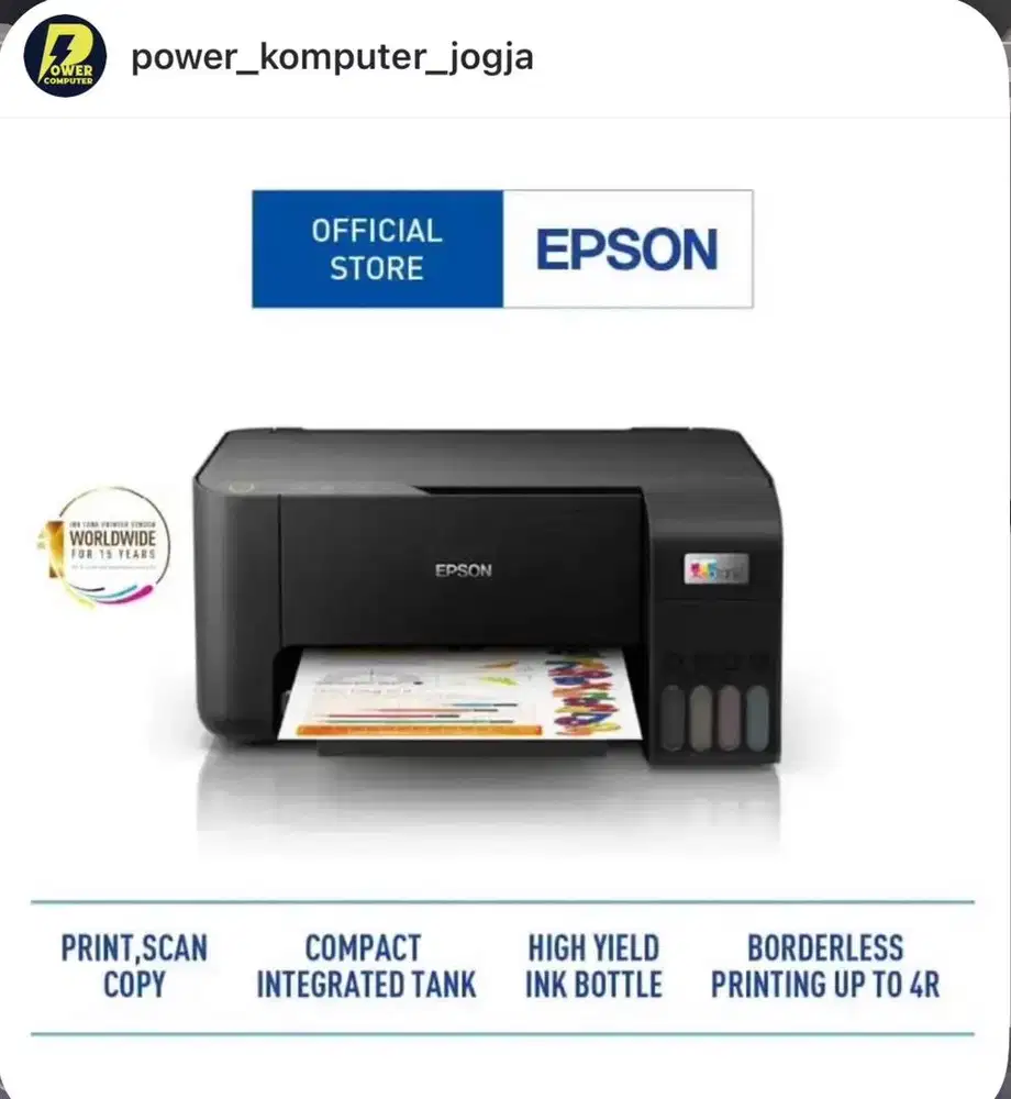 Printer EPSON L3210 harga 2,170 jt free ongkir new box