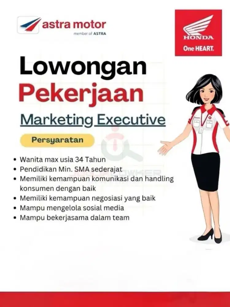 MARKETING EXECUTIVE HONDA ARTAMAS