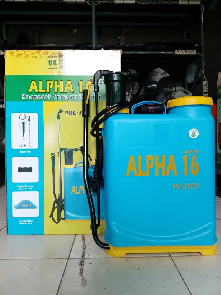 TANGKI SEMPROT ALPHA MANUAL 16 LITER ORIGINAL