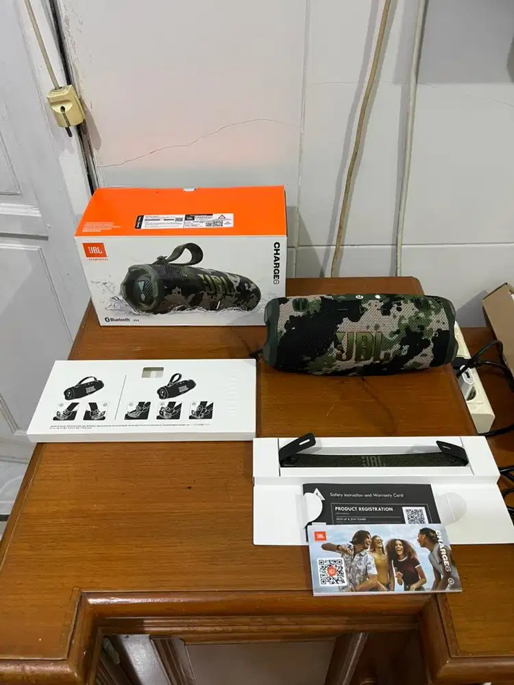 JBL Charge 6 Original Fullset New