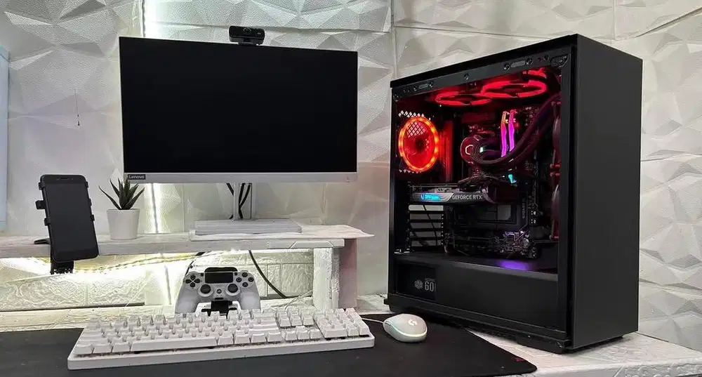 PC Ryzen 5 7500F B850 Rtx 5060 Ram 16Gb Ddr5 Nvme 512Gb Psu 650W