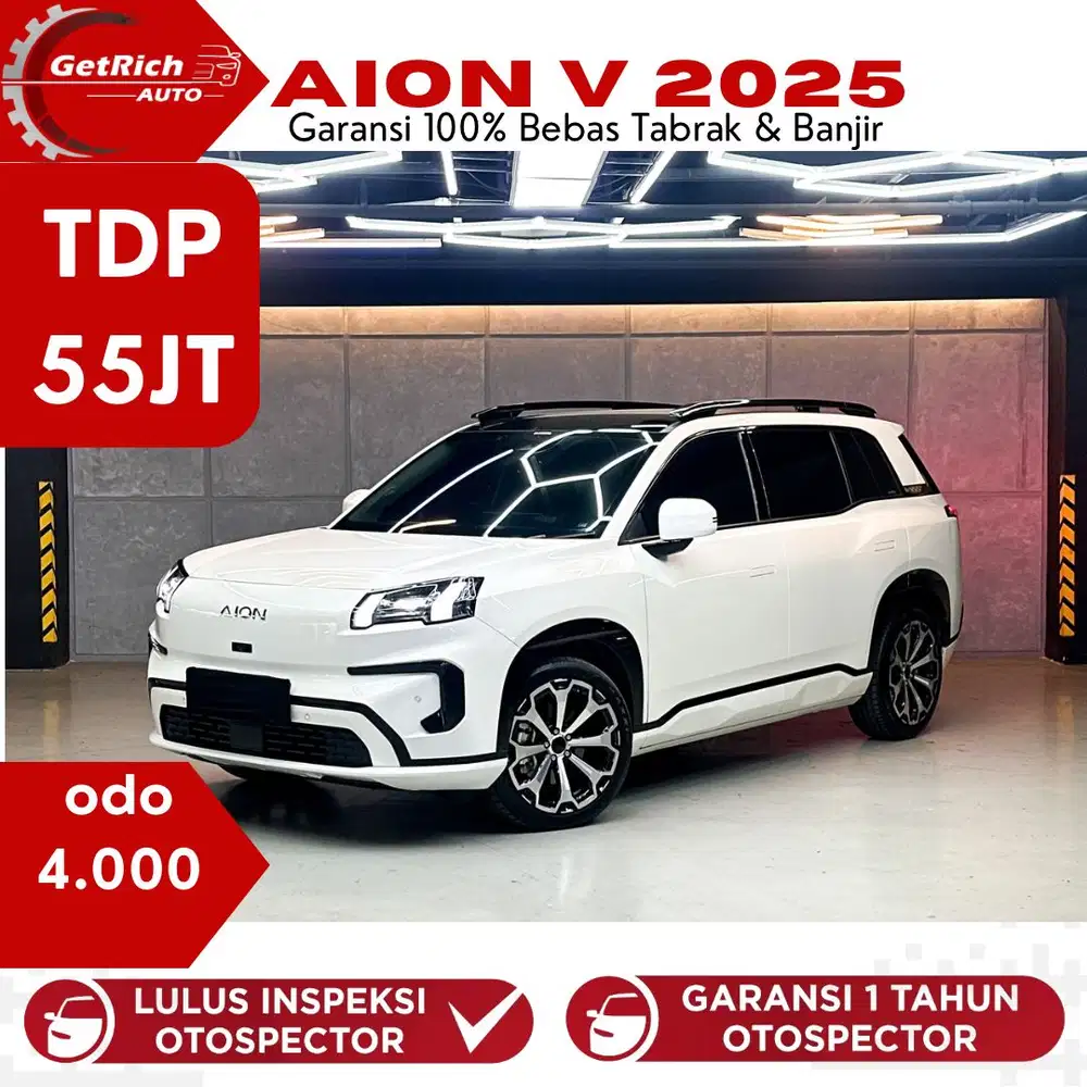Km 4Rb !! AION V Luxury 2025 Listrik