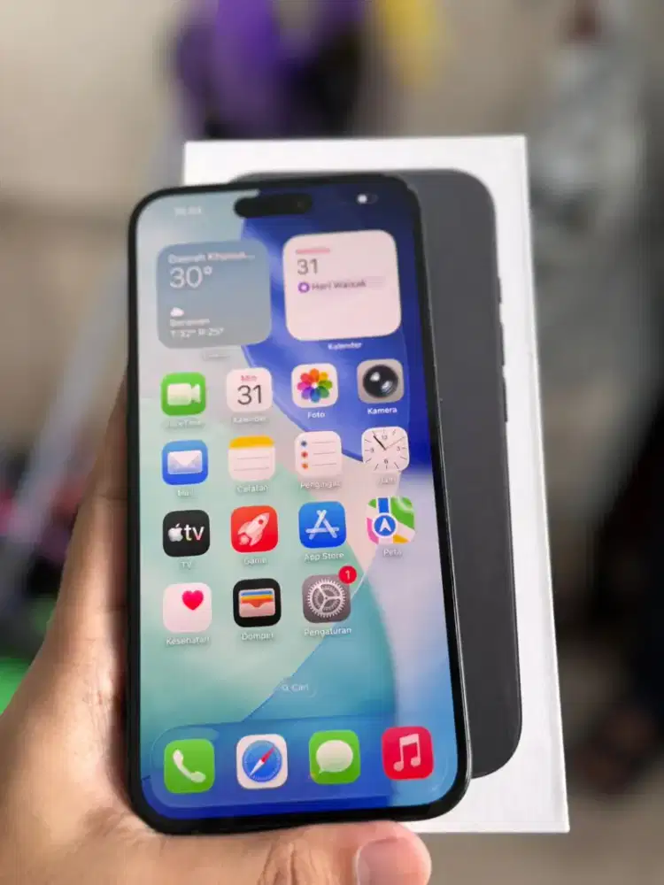 Iphone 16 plus 128gb black inter all operator fulset