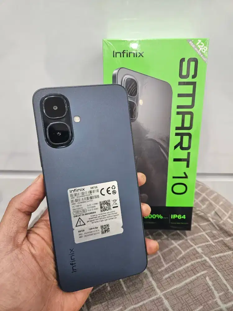 Infinix Samrt 10 4/128 GB Fullset
