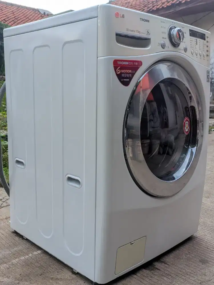 Mesin cuci LG 16kg inverter korea mulus