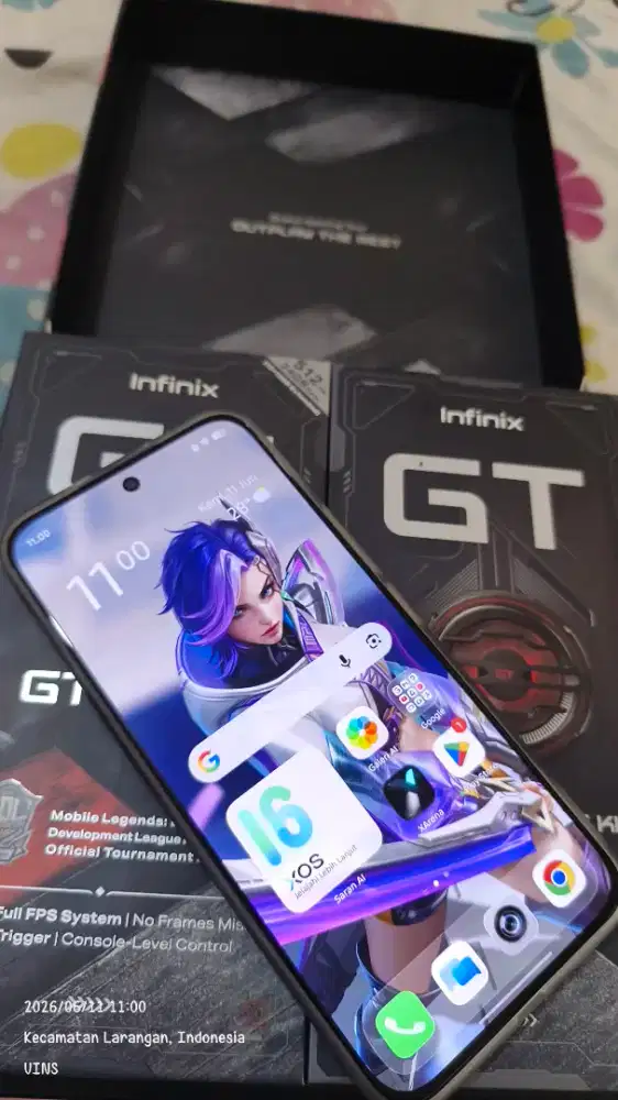 Infinix GT 30 pro 12/512 , giftbox, grsON