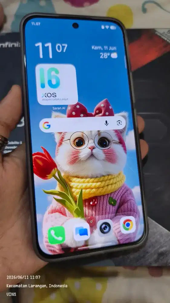 Infinix GT30 PRO giftbox grs 12/512 mulus