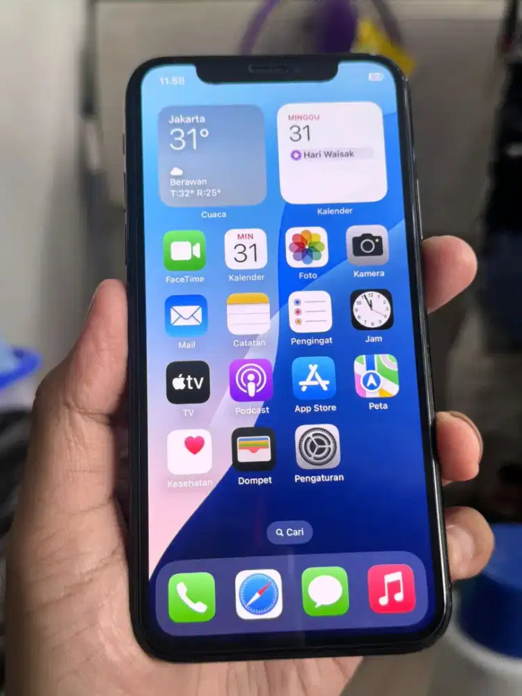 Iphone Xs 256gb black ibox fulset