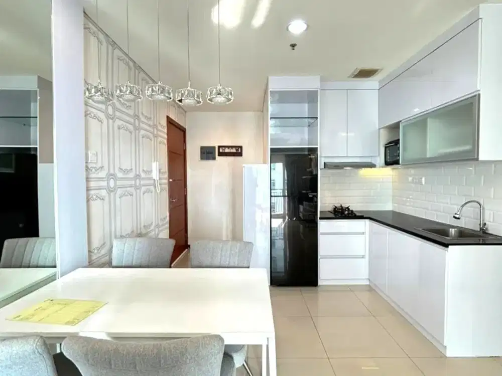Mewah! Green Bay Pluit 2 BR Full Furnished View Laut Tiap Hari!