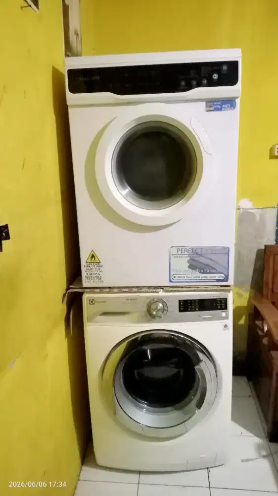 Mesin cuci dan pengering