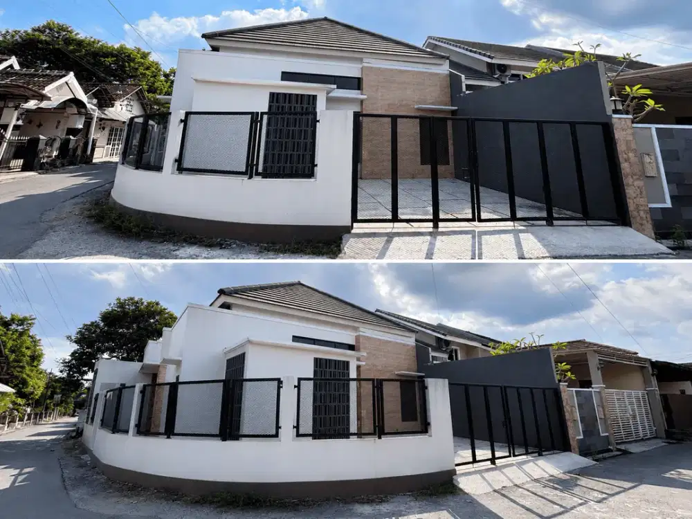 HUNIAN SIAP HUNI 3 KAMAR DI GODEAN, CARPORT 2 MOBIL DAN TAMAN LUAS
