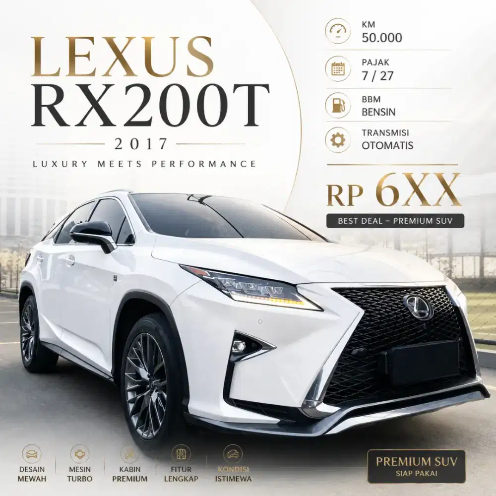 [F-SPORT] LEXUS RX200T 2017 / 2018