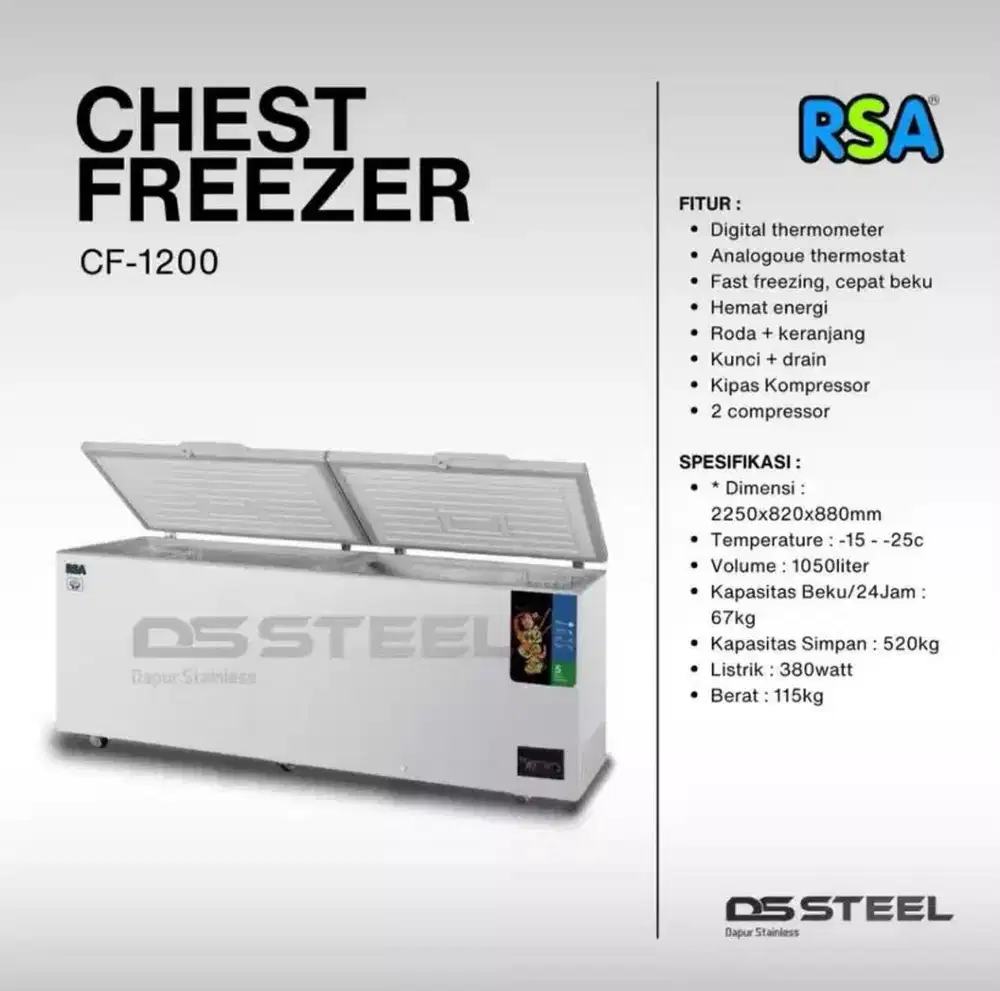Freezer 1050Liter