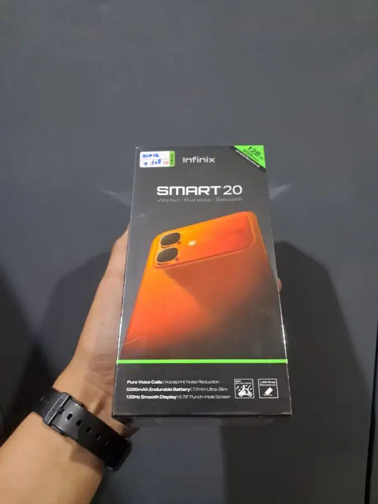 Harga Lebih Murah INFINIX SMART 20 4/128 NEW GARANSI
