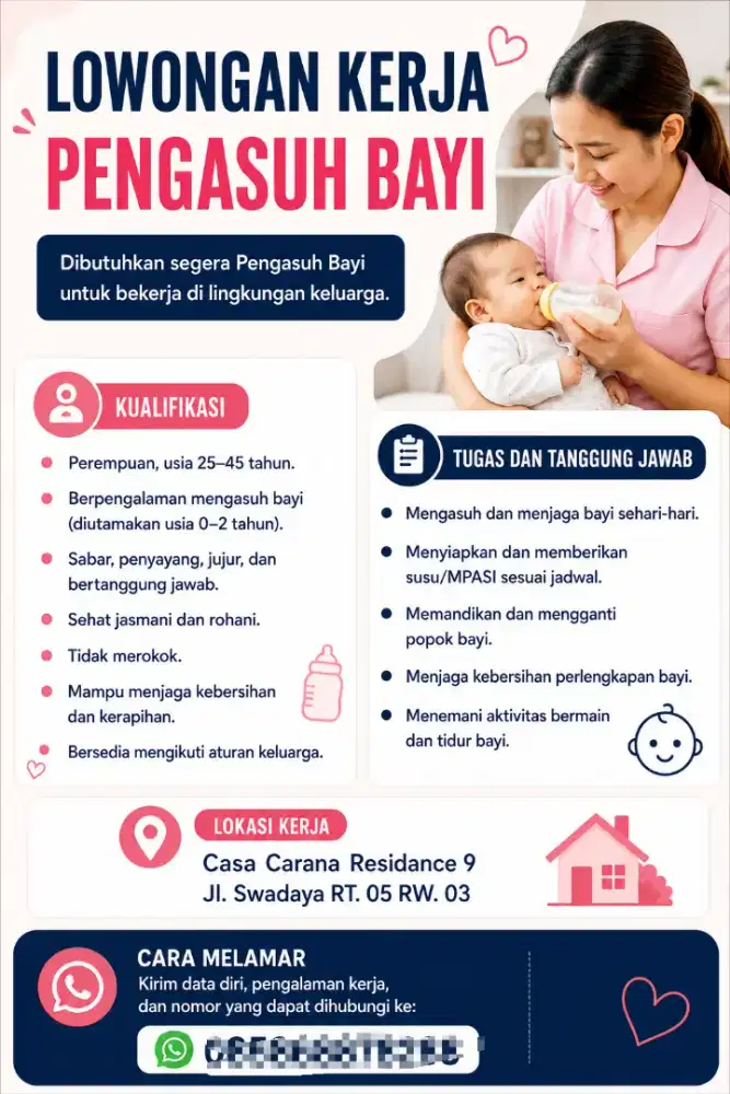 LOKER PENGASUH BAYI
