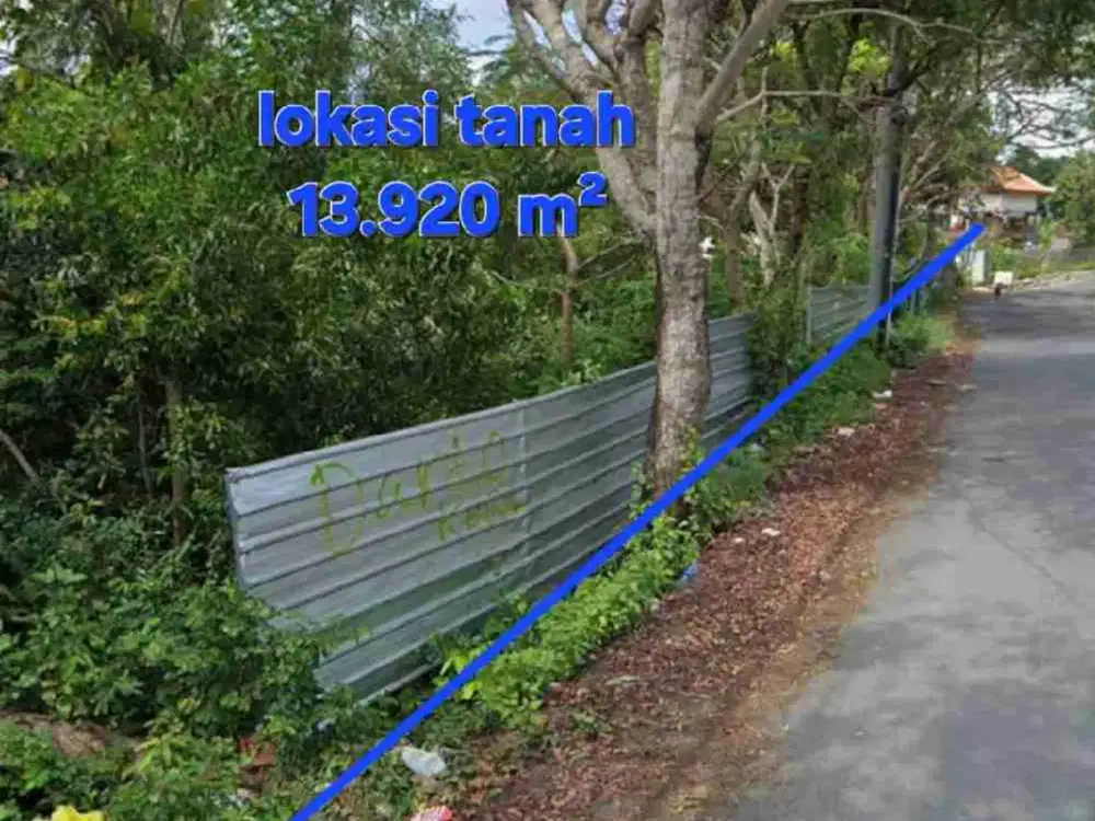jual tanah 139,2 are ungasan dekat gwk
