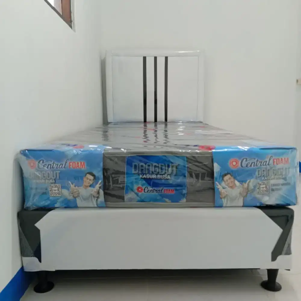 PAKET DIPAN + KASUR BUSA CENTRAL FOAM TEBEL 20 CM