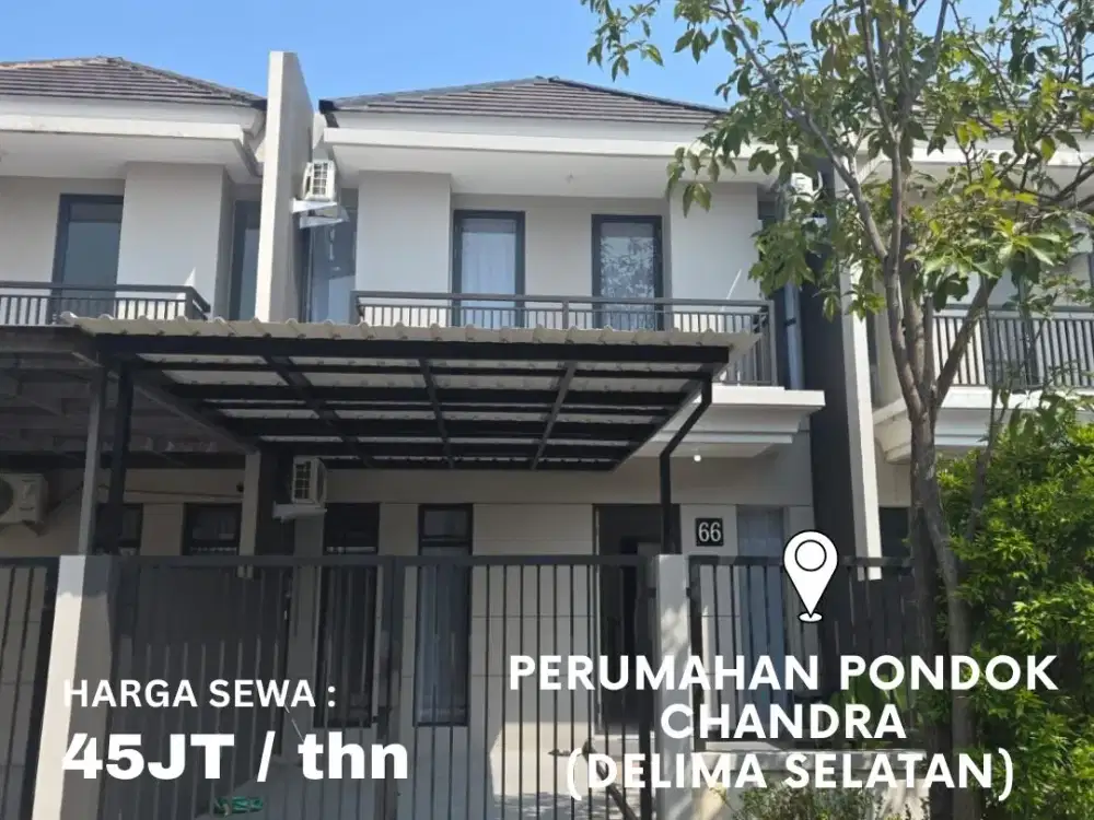 Perumahan Pondok Chandra Lokasi Top Dekat Pintu Tol Tambak Sumur, Bandara Juanda,, RS Mitra Keluarga, UPN, Merr
