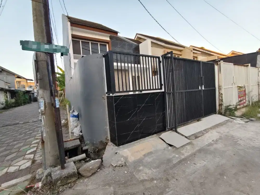 Dijual Rumah Hook Minimalis Full Renov Lokasi Medayu Utara Dekat Merr Rungkut Surabaya