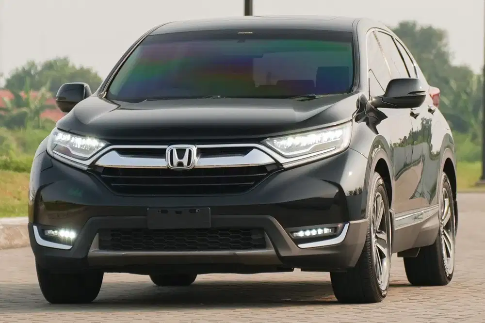 Panoramic! Honda CRV Turbo 1.5 Prestige 2018 Black Warranty cx5 x1