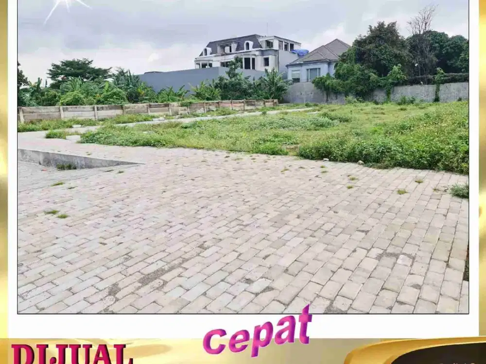 DIJUAL KAVLING 1.250 M² DI INTERCON SRENGSENG KEMBANGAN JAKARTA BARAT